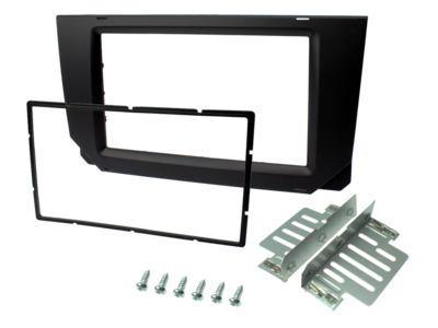2-DIN Radioblende Seat Arona/Ibiza 2017-2021 schwarz