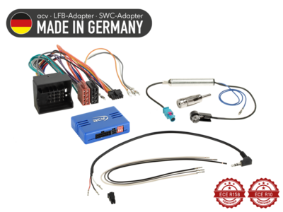 LFB Audi/Seat/Skoda/VW Quadlock Fakra>DIN/ISO/Multilead
