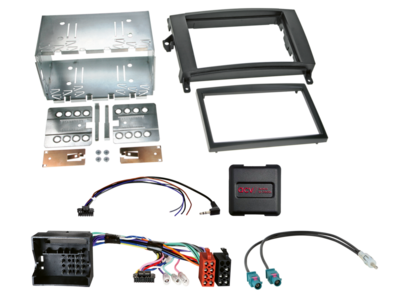 2-DIN Kit Mercedes A-Klasse/B-Klasse/Vito/Viano LFB/Antenne