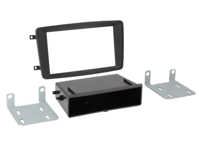 2-DIN Radioblende mit Fach Mercedes C/CLK/G/Vito/Viano