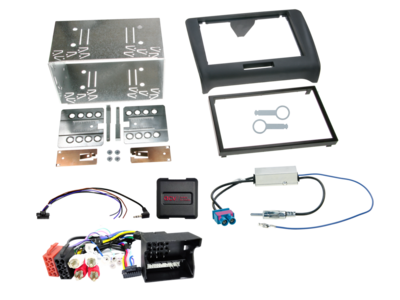 2-DIN Kit Audi TT(8J) 09/2006-04/2014 LFB/Antenne/Amp
