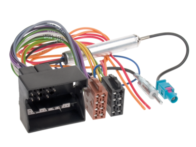 ISO Adapterkabel Opel Quadlock>ISO/Antenne DIN(m) lose