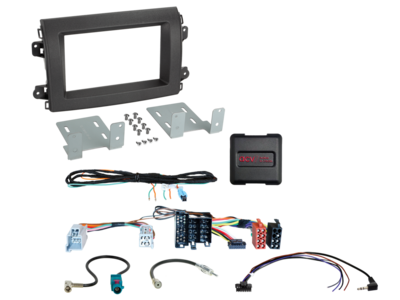 2-DIN Kit Fiat Ducato 11/2021-2025 ISO/Mini ISO LFB/Antenne