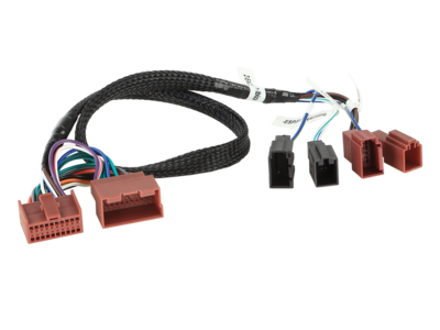 2-DIN Radioblende mit Fach Seat Ibiza galway grau/Kabelsatz