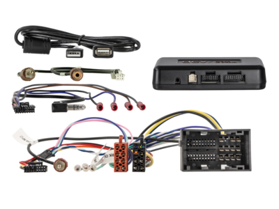 2-DIN Kit Fiat 500(ZAF 312) 07/2015-08/2024 i-dapter/Antenne
