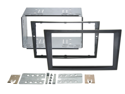 2-DIN Radioblende Opel/Renault/Subaru/Suzuki schwarz