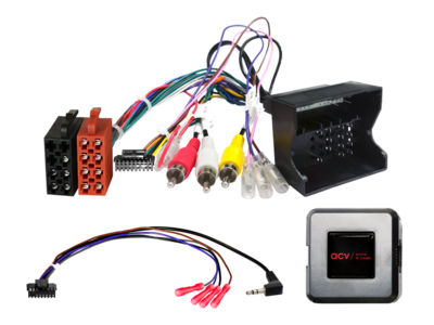 2-DIN Kit Peugeot 308/RCZ RD4 Gerät LFB/Antenne schwarz