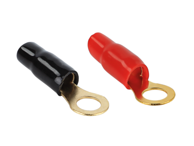Ringösen 20 mm² > 8,4 mm 1 x rot / 1 x schwarz
