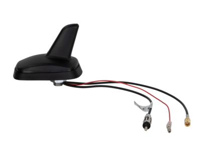 Dachantenne FM/DAB+ Shark DIN(m)/SMB(f) 12V extern lose