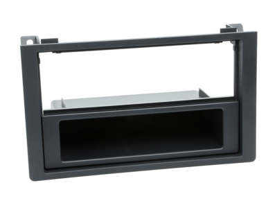 2-ISO Radioblende mit Fach Saab 9.3 2007-2011 schwarz lose