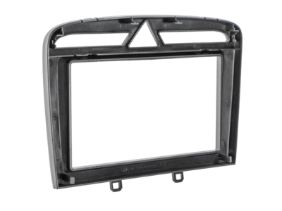 2-DIN Radioblende Peugeot 308(4)/RCZ(4J) warm silber