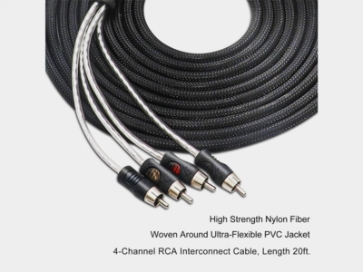 Recoil Premium OFC Cinch Kabel 4 Kanal 600cm