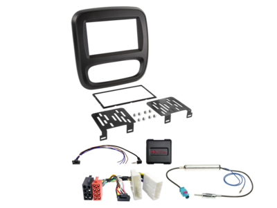 2-DIN Kit Fiat/Nissan/Opel/Renault ohne Klimatronik LFB