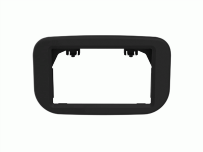 2-DIN Radioblende Ford Transit(FD) 06/2019-2024 schwarz matt