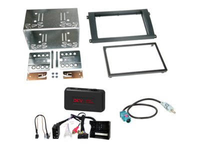 2-DIN Kit Porsche Cayenne(9PA/955) 2007-2010 LFB/Antenne/Amp