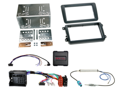 2-DIN Kit Seat/Skoda/VW diverse Fahrzeuge LFB/Antenne