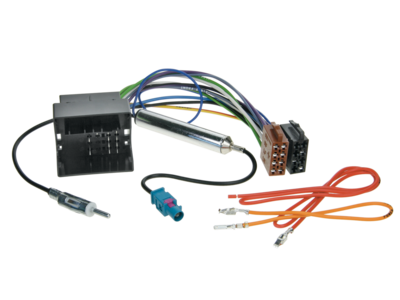 ISO Adapterkabel Audi/Seat/Skoda/VW Quadlock/Fakra>DIN lose