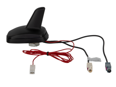 Dachantenne FM/DAB+ Shark Fakra(m)/Fakra(m) 12V extern lose