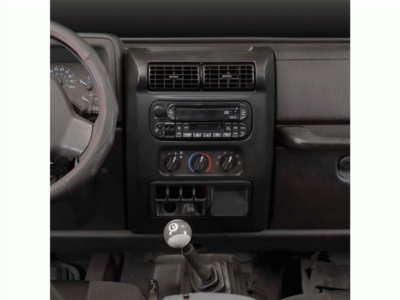 2-DIN Radioblende Jeep Wrangler(TJ) 01/2003-03/2007