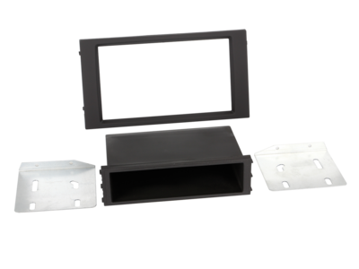 2-DIN Radioblende mit Fach Seat Ibiza/Leon schwarz