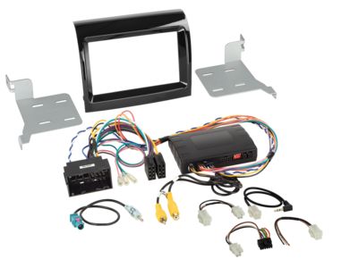 2-DIN Kit Citroen/Fiat/Opel/Peugeot mit OEM Gerät Infodapter