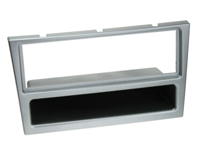 1-DIN Radioblende mit Fach Opel matt-chrom lose