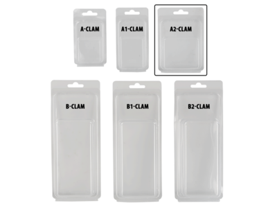 Klappblister-Sichtverpackung 135mmx95mmx38mm