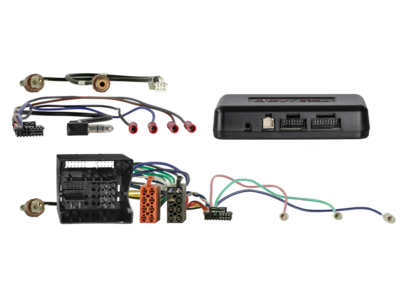 2-DIN Kit VW Polo 2014-2017 silber i-dapter/Anntenne