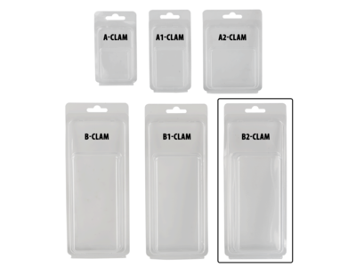 Klappblister-Sichtverpackung 235mmx97mmx72mm