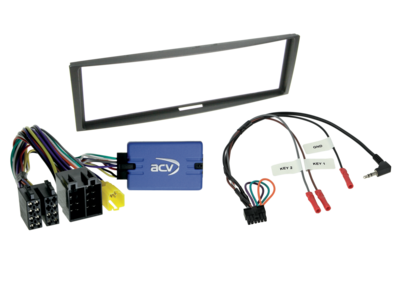 1-DIN Kit Renault Clio/Megane/Modus ohne Display SWC