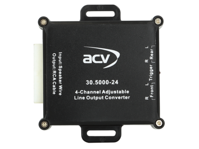 Aktivsystemadapter Audi 4 Kanal Mini ISO>ISO