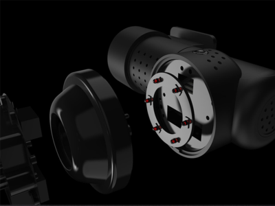 Dashcam UHD 360° DVR Funktion Nachtsicht Heckkamera