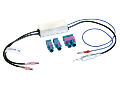 Antennenadapter Fakra(m)(Set)>DIN(m) 12V Phantom lose
