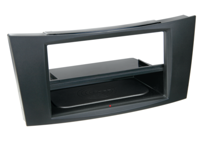 2-DIN Radioblende INBAY® Mercedes CLS/E-Klasse schwarz