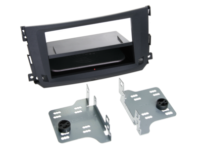 2-DIN Radioblende INBAY®Smart ForTwo 2010-2015 schwarz