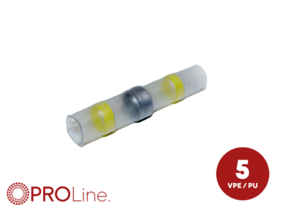 Lötverbinder 4,0mm²-6,0mm²/42mm gelb 5 Stück