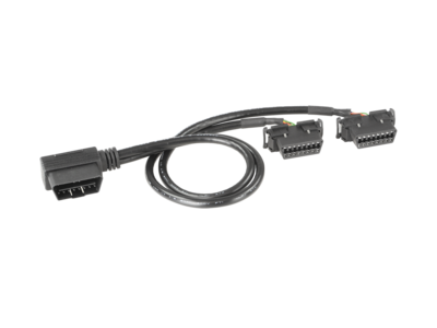 OBD Anschluss T-Kabel Buchse 90°>2x Stecker OEM 30cm