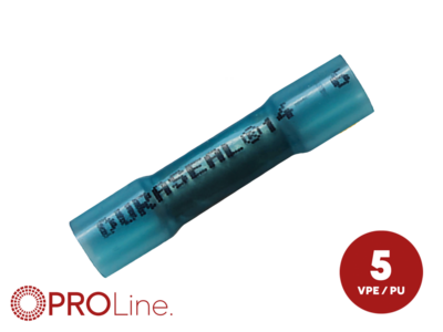 Stoßverbinder 1,5 mm²-2,5 mm² blau NYDS 5 Stück