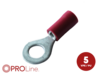 Ringkabelschuh 0,5mm²-1,5mm²/4.3mm rot ST 5 Sück