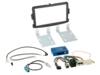 2-DIN Kit Dacia/Fiat/Nissan/Opel/Renault schwarz LFB/Antenne
