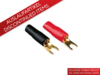Ringgabeln 4 mm²  50 Stück rot