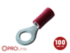 Ringkabelschuh 0,5mm²-1,5mm²/5,3mm red ST 100 Stück