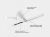 Recoil Marine OFC Cinch Kabel 4 Kanal 510cm