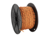 Lautsprecherkabel verdrillt 2x0.75mm² orange/o-schwarz100m