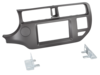 2-DIN Radioblende Kia Rio(UB) 09/2011-01/2015 anthrazit LHD