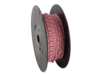 Lautsprecherkabel verdrillt 2x1.50mm² rosa/rosa-schwarz 100m