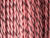 Lautsprecherkabel verdrillt 2x1.50mm² rosa/rosa-schwarz 100m