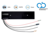 Glasklebeantenne AM/FM DAB+ Fakra(m) 12V extern