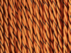 Lautsprecherkabel verdrillt 2x1.50mm² orange/o-schwarz 100m