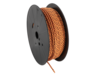 Lautsprecherkabel verdrillt 2x2.50mm² orange/o-schwarz 100m